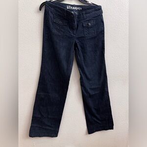 New York & Company Mid Rise Straight Leg. Size 2